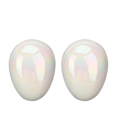 Buy 2-Piece Egg-Shaped Sweet Scalp Brush Set | Portable Shampoo Comb for All Hair Types - Wet/Dry Massage - Buy Online on GoSupps.com