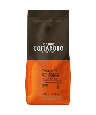 Costadoro Cinquanta Caf moulu pour cafeti re moka 50% Arabica 50% Robusta 180 grammes Chocolate Cinnamon Dark Chocolate 180 g (Lot de 1)