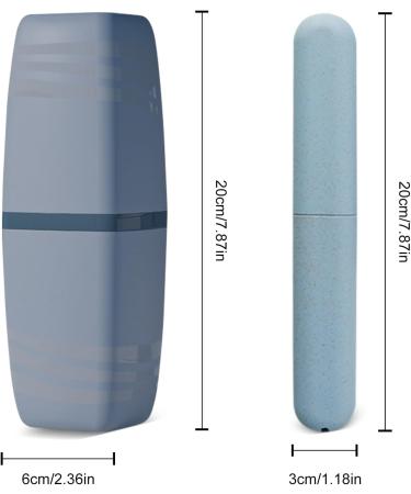 Discover the Suuwwn Travel Toothbrush Cup Set - 6 Portable Toothbrushes & Case for Home Camping and Business Trips | Shop Now! - Buy Online on GoSupps.com