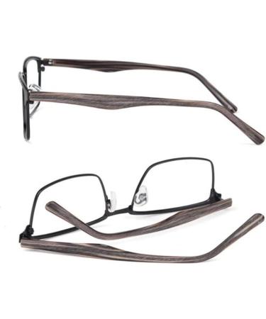 GHARAZ Fashion Anti Blue Light Reading Glasses for Men - Lightweight TR90 Computer Readers in Black (1.0+ Size) - Buy Online on GoSupps.com