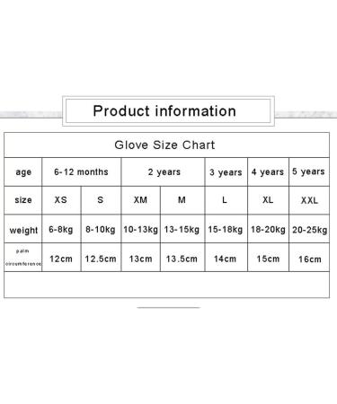 Stop Thumb Sucking Kit for Infants - Breathable Finger Guard Gloves (Large, White2) - Buy Online on GoSupps.com