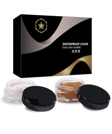 Ofanyia Professional Concealer Set Waterproof Cover Up Makeup For Hiding Birthmarks Spot Scar Vitiligo Total Coverage Concealer Kit