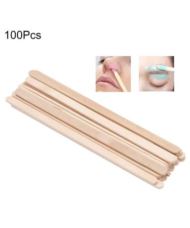 Nikou Wax Applicator Stick - 100pcs Small Wooden Spatula for Hair Removal | Wood Depilatory Wax Tools - Buy Online on GoSupps.com