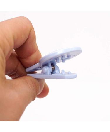 18pcs Round Plastic Pacifier Clip Clasps for DIY Soother Holder - Baby Accessories - Buy Online on GoSupps.com