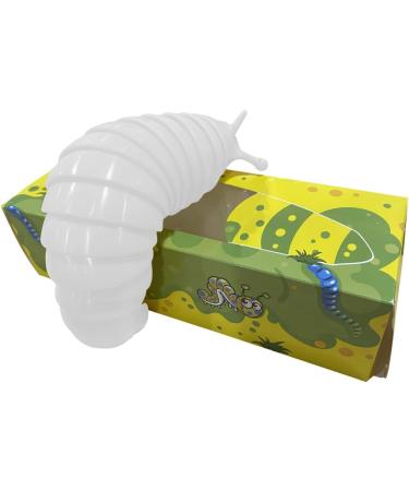 3D Flexible Slugs Fidgets Sensory Toy Articulated Slug Fidgets Toy for Kids and Adults Funny Relieves Stress and Anxiety Hand Squeeze Toy White - Buy Online on GoSupps.com