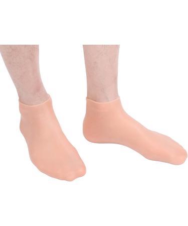 Moisturizing Socks Silicone Socks Soft Silicone Spa Socks for Foot Care Socks for Beauty Salon Silicone Socks for Women and Men Crack Foot (XL) - Buy Online on GoSupps.com