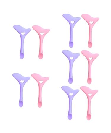 FOMIYES 10 Pcs Eyeliner Mascarades for Women Eyelash Applicator Eyelash Tool Lipstick Wearing Aid Eyeliner Tools Makeup Tool Make up Aid Tools Cosmetics Tools Make up Simple mediumx5pcs Assorted Colorx5pcs