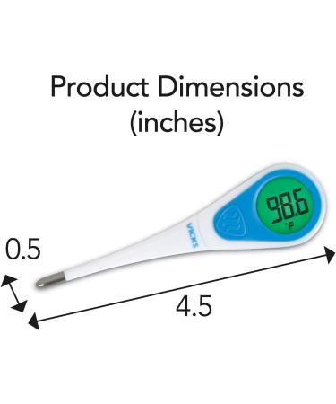 Buy Vicks SpeedRead Digital Thermometer V912US - Fast & Accurate - Pack of 2 - Ship Worldwide - Buy Online on GoSupps.com