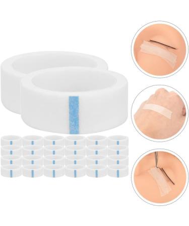 Beaupretty 20 Rolls Eyelash Tape for Lash Extensions Eyelash Lifting Tapes White Tape Garment Tape Makeup Artist Must Haves Lash Extension Supplies Make up Tape Strips Non-woven Fabric - Buy Online on GoSupps.com