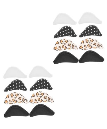 Gatuida 8 Pairs Toe Plug Inserts for Boots That are Too Big Shoe Head Mat High Heel Shoe Heels for Men Shoe Cushion for Heels Ladies Heels Toe Filler Inserts Women's Absorb Sweat Head Pad