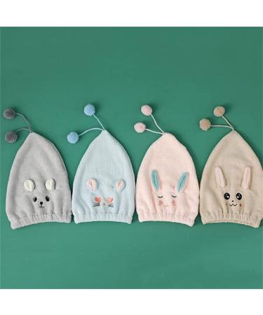 Cute Quick-Drying Dry Hair Cap | Ultra-Absorbent Thick Hair Towel for Women - Ideal for Fast Hair Drying (Color E Size 1 - Buy Online on GoSupps.com