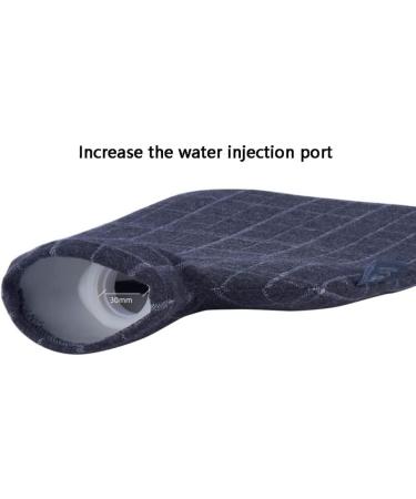 Olotu Classic Scottish Style Hot Water Bottle - 2L Blue Pain Relief & Comfort - Buy Online on GoSupps.com