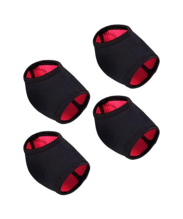FOMIYES Cleats Football 2 Pairs Neoprene Heel Guard Heel Protectors Heel from Plantar Cracked Heels Plantar Socks