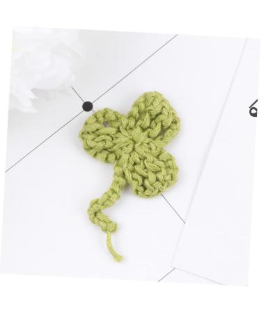 Operitacx 10pcs Socks Badge Sign Crocheted Shamrock Appliques Applique Patches Accessories Shoes and Hats - Buy Online on GoSupps.com