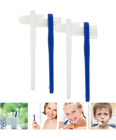 Gleavi 12 STK Double-Headed Sensory Toothbrush - Dual Brush for Braces Aligners & Prosthesis | International Shipping Available - Buy Online on GoSupps.com
