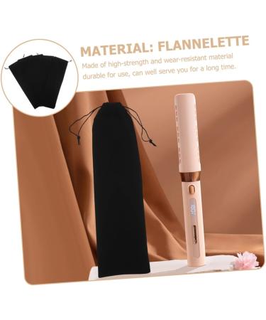 Uonlytech 6pcs Hair Dryer Travel Bag Hair Tools Cover Curler Curling Flannel Hair Accessories Travel Case - Buy Online on GoSupps.com