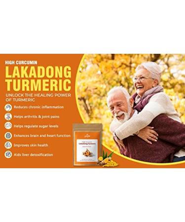 Organic Go-Yogik Lakadong Turmeric Powder | Lab Tested 8.5% Curcumin | 5.3oz - Buy Online on GoSupps.com
