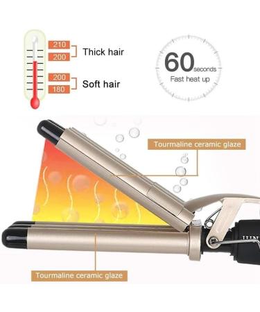 Effortless Hair Curler - Create Perfect Curls with 5 Barrels | International Shipping Available - Buy Online on GoSupps.com