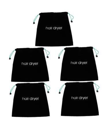 Beavorty 5 Pcs Hair Dryer Storage Bag Women Duffle Bags for Traveling Gym Tool Bracket Drawstring Fabric Miss