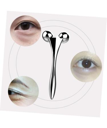 Beatifufu Facial Massage Tool Dark Circles Massager Body Massager Roller Facial Massager Rollers Eye Beauty Tool Metal Face Roller Eye Beauty Roller Eye Beauty Instrument The Face - Buy Online on GoSupps.com