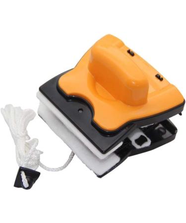 QTYUERGK Home Double Side Magnetic Window Cleaner Ultra-Strong Both Side Glass Cleaning Brush with Anti-Falling Rope for Glazed Windows Thickness 24-30mm Cleaners