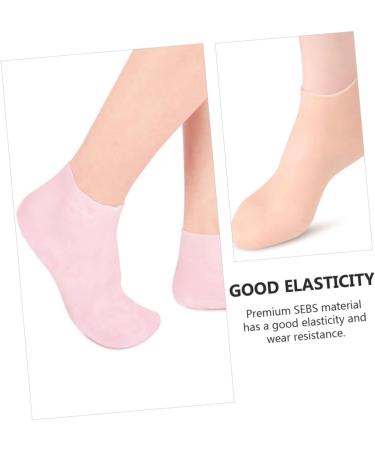 FRCOLOR 3 Pairs Gel Socks Foot Socks Against Cracking Men's Socks Lined Socks Men Stocking Gel Socks Foot Care Covers Anti-Moisturising Women's Socks Spa Sebs Man - Buy Online on GoSupps.com