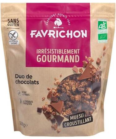 CRISPY MUESLI CHOCOLATE DUO 500G FAVRICHON UNIT - Buy Online on GoSupps.com