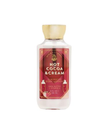 Buy Bath & Body Works Hot Cocoa Cream Body Lotion 8 Oz - Shea & Vitamin E | International Shipping - Buy Online on GoSupps.com