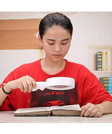 Hand-held Magnifier with Lamp 20 Times Old Man Reading Portable High-Definition High-Power Optical Zoom Lens Made in China - Buy Online on GoSupps.com