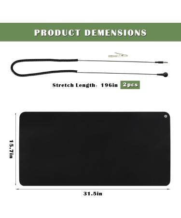 Borisca Grounded Universal Earth Mat - Enhance Wellbeing | Shop Internationally - Buy Online on GoSupps.com