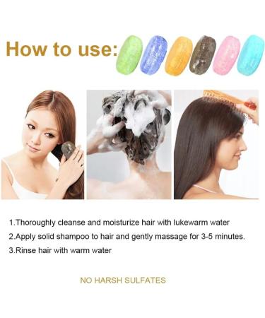 All-Natural Shampoo Bar Solid Shampoo Bar and Conditioner Effect Hair Soap Supports Strong and Healthy Hair 100% Organic Shampoo Bars for Hair with All Natural Plant Based Essential Oils - Buy Online on GoSupps.com