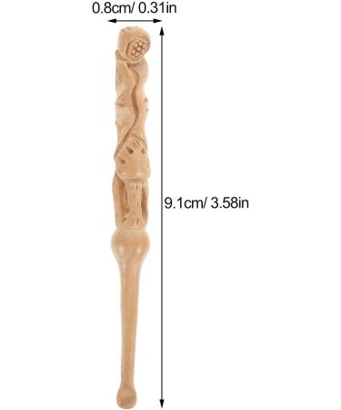 Handcrafted Ear Wax Removal Tool | Reusable Ear Cleaner with Carved Design | Best Ear Pick for Safe Ear Care - Buy Online on GoSupps.com