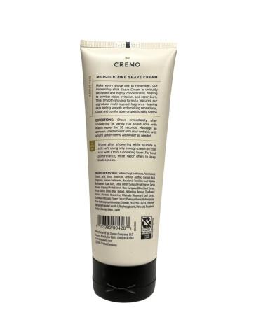 Cremo Concentrated Shave Cream Sandalwood - Pack of 6 | Premium Shaving Cream for Smooth Shave | International Shipping Available - Buy Online on GoSupps.com