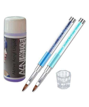 Buy Acrylic Powder for Artificial Nails - Powder Pink Clear Dark Cover & White Set Online | International Shipping - Buy Online on GoSupps.com