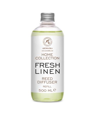 Room fragrance diffuser refresher fresh laundry 500ml - refill pack for fragrance diffuser - Reed diffuse refill fresh linen - room fragrance - room scent - diffuser - filling room - replenishment bottle - refill bottle - Buy Online on GoSupps.com
