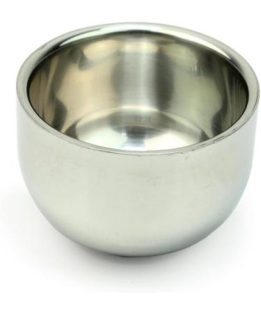 Premium Stainless Steel Shave Cream Set with Brush & Bowl - Men's Shaving Kit for Luxurious Grooming - Buy Online on GoSupps.com