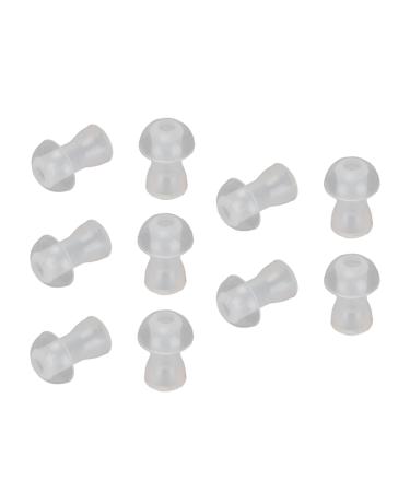 Ear Tips Silicone Domes Ear Tips Universal Transparent for Earplugs (Small 9.1in Width 13.8in Length 0.28in Thicknesses)