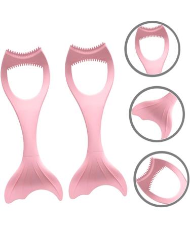 Beatifufu 2pcs Mascara Brush Mascarades for Women Jewelry Cleaner Eye Makeup Tool Lash Tool Pink - Buy Online on GoSupps.com
