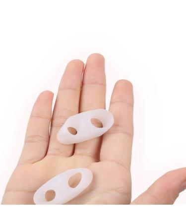 Faruta 4 Pair Silicone Gel Toe Spreaders for Hammer Toes & Claw Toes | Kids & Adults Toe Protection - Buy Online on GoSupps.com