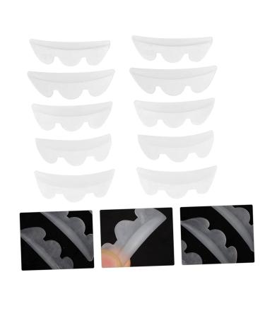 KALLORY 10 Pairs Eyelash Spacer Silicone Tools - Perfect for Lash Lift & Perming | High-Quality Eyelash Pads & Rods 4.3x1.3cm - International Shipping Available - Buy Online on GoSupps.com