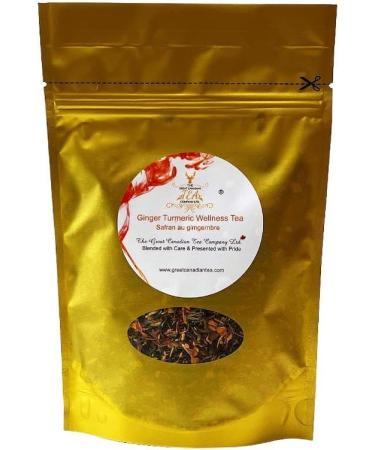 The Great Canadian Tea Company Ltd. - Ginger Turmeric Herbal Tea (50 gram) - Loose Leaf Tea 50 g (Pack of 1) - Buy Online on GoSupps.com