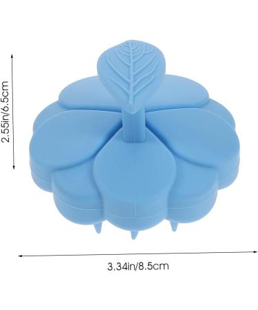 Magiclulu 3ST Silicone Body Washer & Massage Brush - Deep Cleaning Travel Hairbrush & Accessories for Men Women & Kids - Green - Buy Online on GoSupps.com