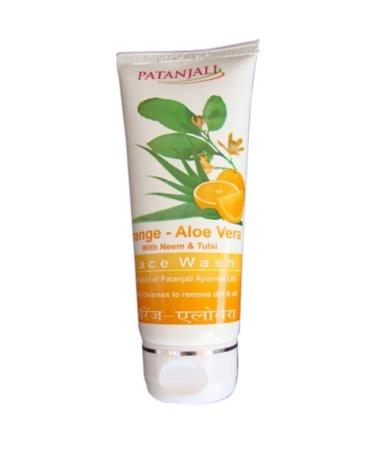 Patanjali Divya Orange Aloe Vera Face Wash 60gm - Pamherbals