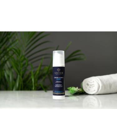 GIANSER just for men: Body and Hand Cream for Men - It does not stick after passing it natural smell and sublimated skin. - Buy Online on GoSupps.com