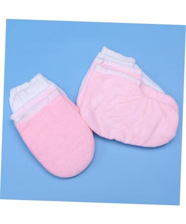 Beavorty 4 Pairs Paraffin Wax Mitts and Booties Paraffin Wax Bath Mitts cloth gloves booties Paraffin Bath Bath Mitt Glove gloves for wax Wax Bath Mittens Simple hand gloves M As Shown - Buy Online on GoSupps.com