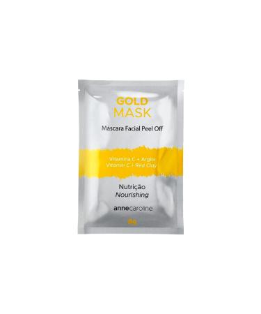 Anne Caroline Vitamin C & Clay Peel Off Gold Mask - Antioxidant Face Treatment 10.16 oz - Buy Online on GoSupps.com