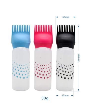 3-Hour Hair Color & Oil Applicator Bottle - Ideal for Scalp & Shampoo | International Shipping - Buy Online on GoSupps.com
