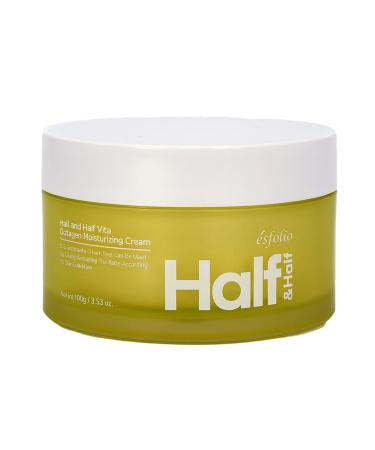 esfolio Made in Korea Half and Half Vita Collagen Moisturizing Cream 3.53 OZ Half Day and Half Night Cream - Lightweight Daily Face Moisturizer with Vitamin Complex Smooth and Soft