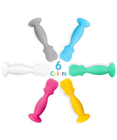 6 Pack Soft Silicone Baby Diaper Cream Spatula Applicator - Diaper Rash Cream Brush for Newborns (Small) - Buy Online on GoSupps.com