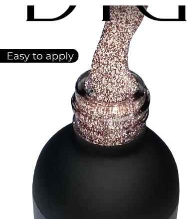 Didier Lab - Premium UV Gel Nail Polish - Brillant No. 02 - Gel Nail Varnish - Nail Art - Long-Lasting High Gloss Wear - Gel Nail Polish - Gel Nails - Glitter Gel Nail Polish - Rich Pigment - Buy Online on GoSupps.com